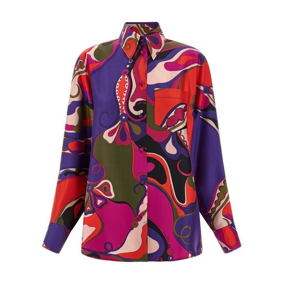 Emilio Pucci Women Silk Shirt